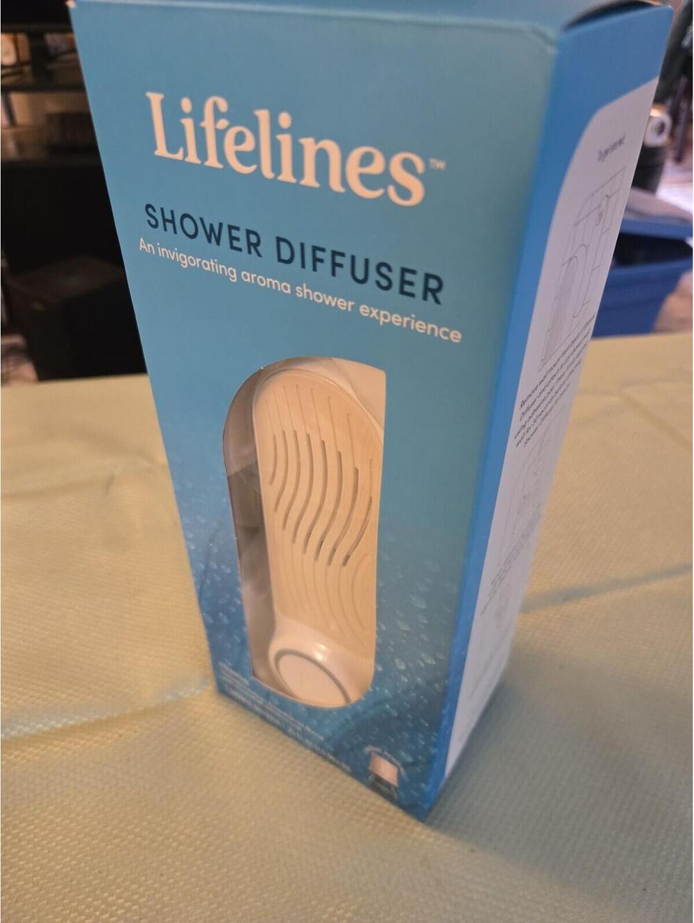 Lifelines Shower Diffuser with ClickWick Essential Oil Blend - Picture 4 of 4